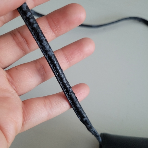 Givenchy Embossed Black Leather Clutch Crossbody Bag Vintage - Picture 12 of 12